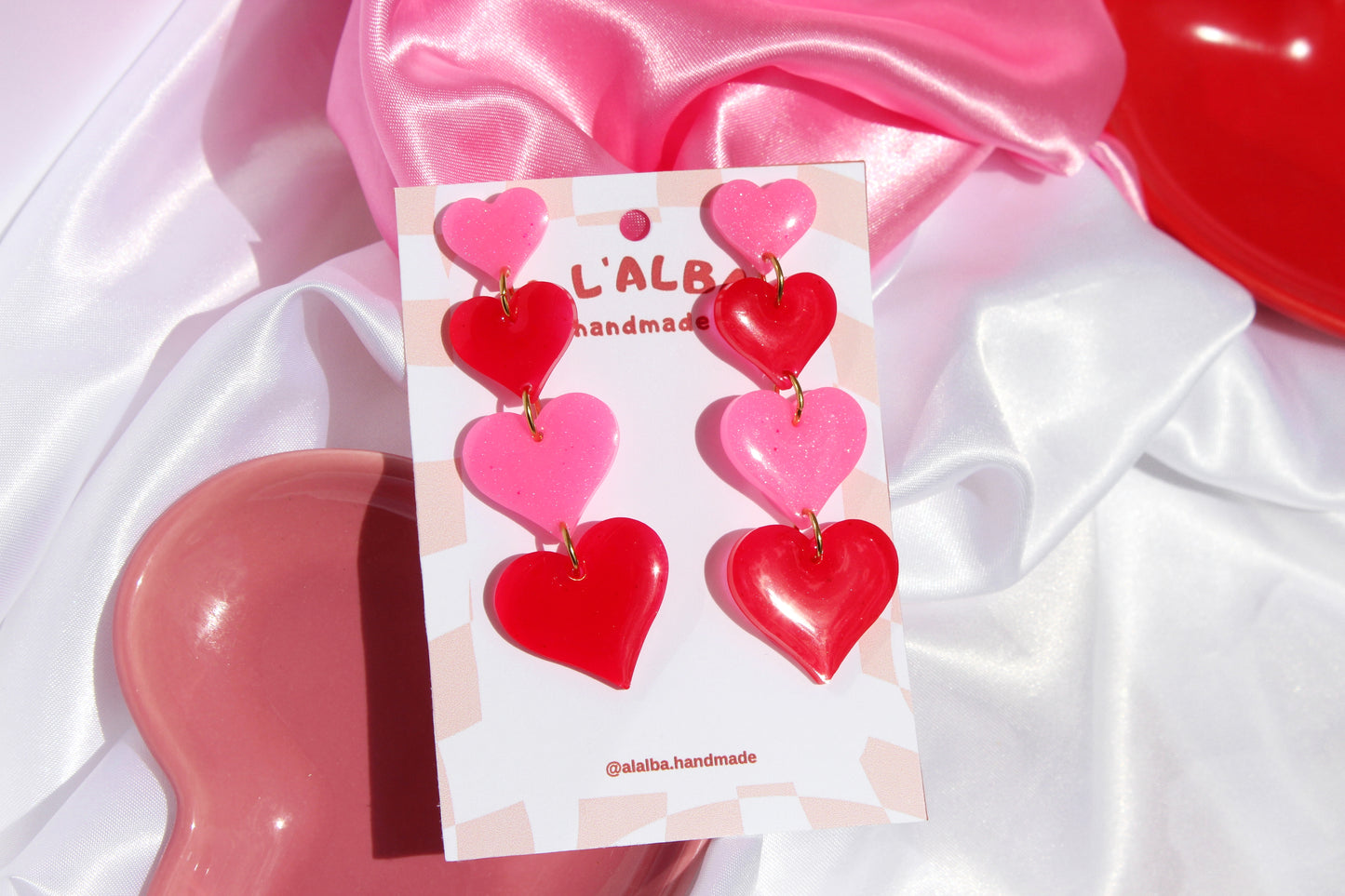 LOVE CHAINED rojo/rosa