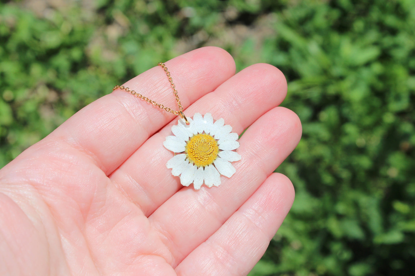 COLGANTE DAISY blanco