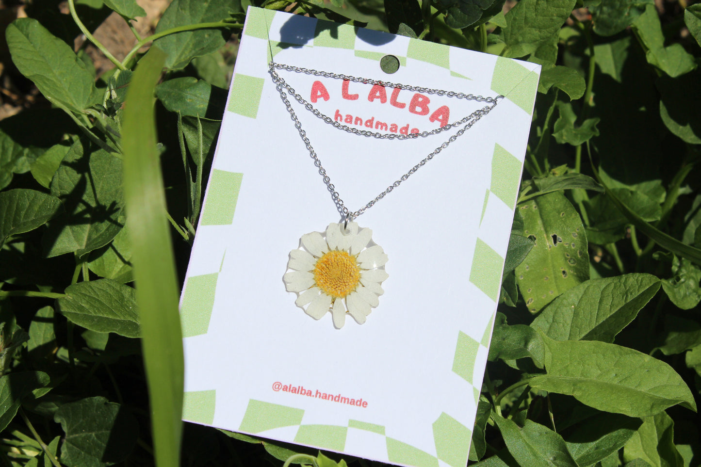 COLGANTE DAISY blanco