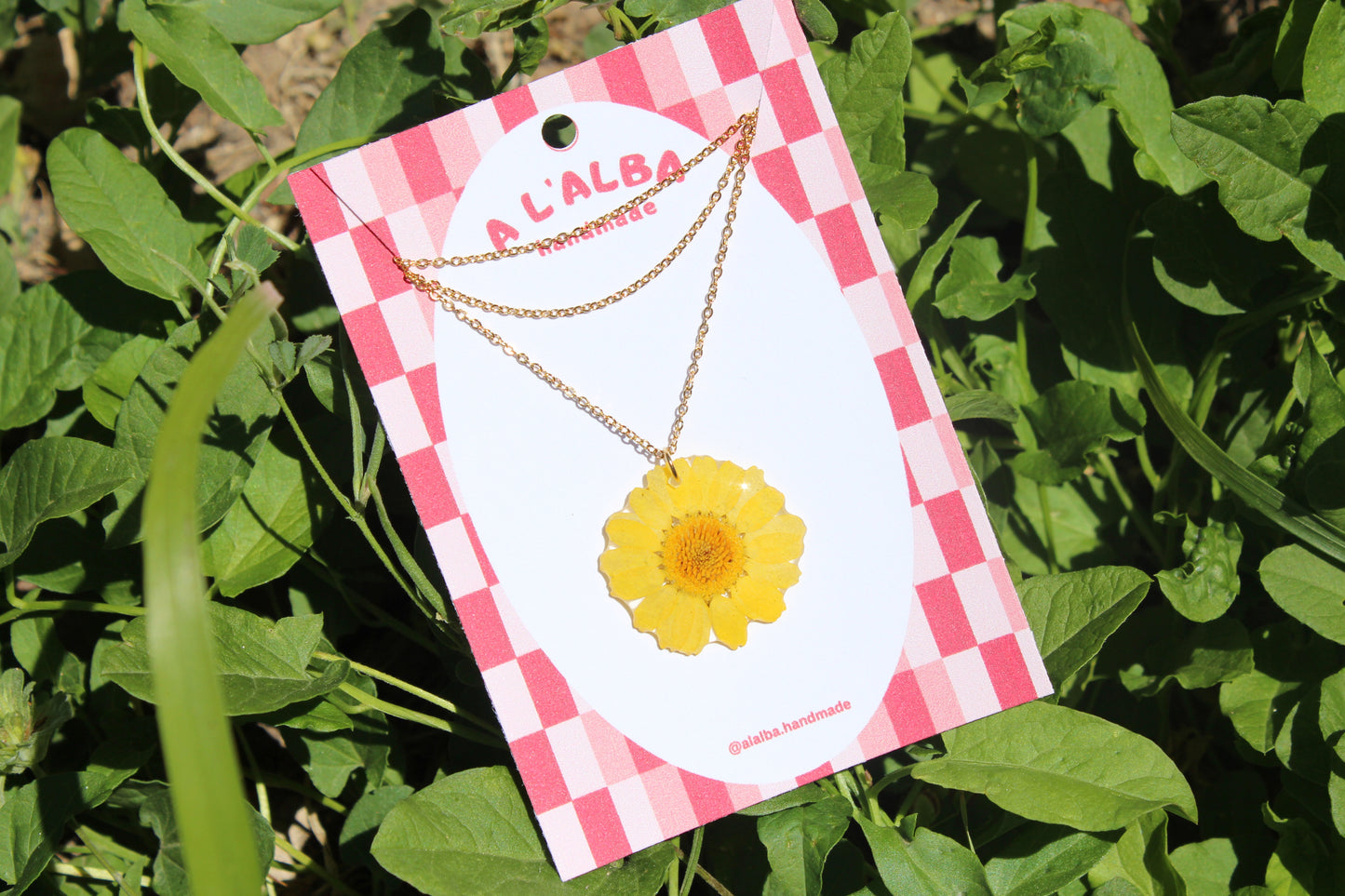 COLGANTE DAISY amarillo