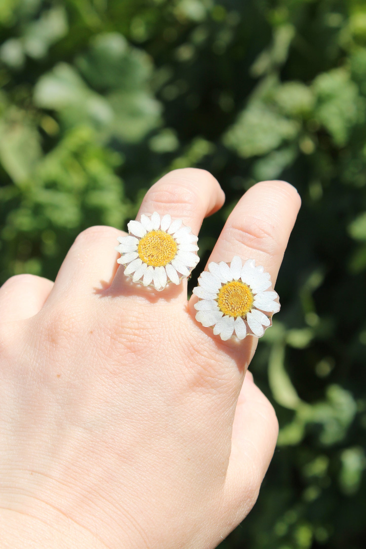 ANILLO DAISY blanco