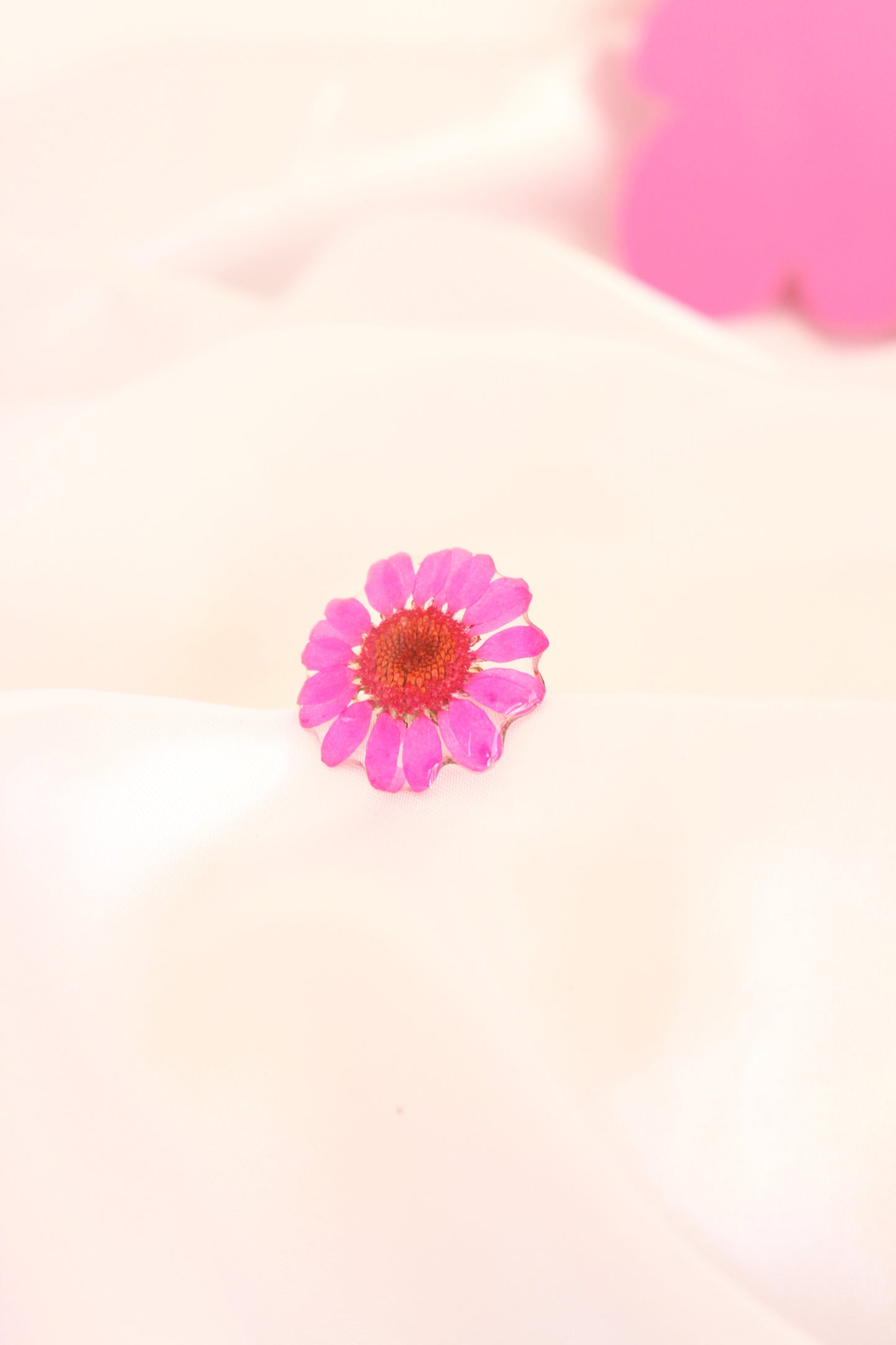 ANILLO DAISY fucsia