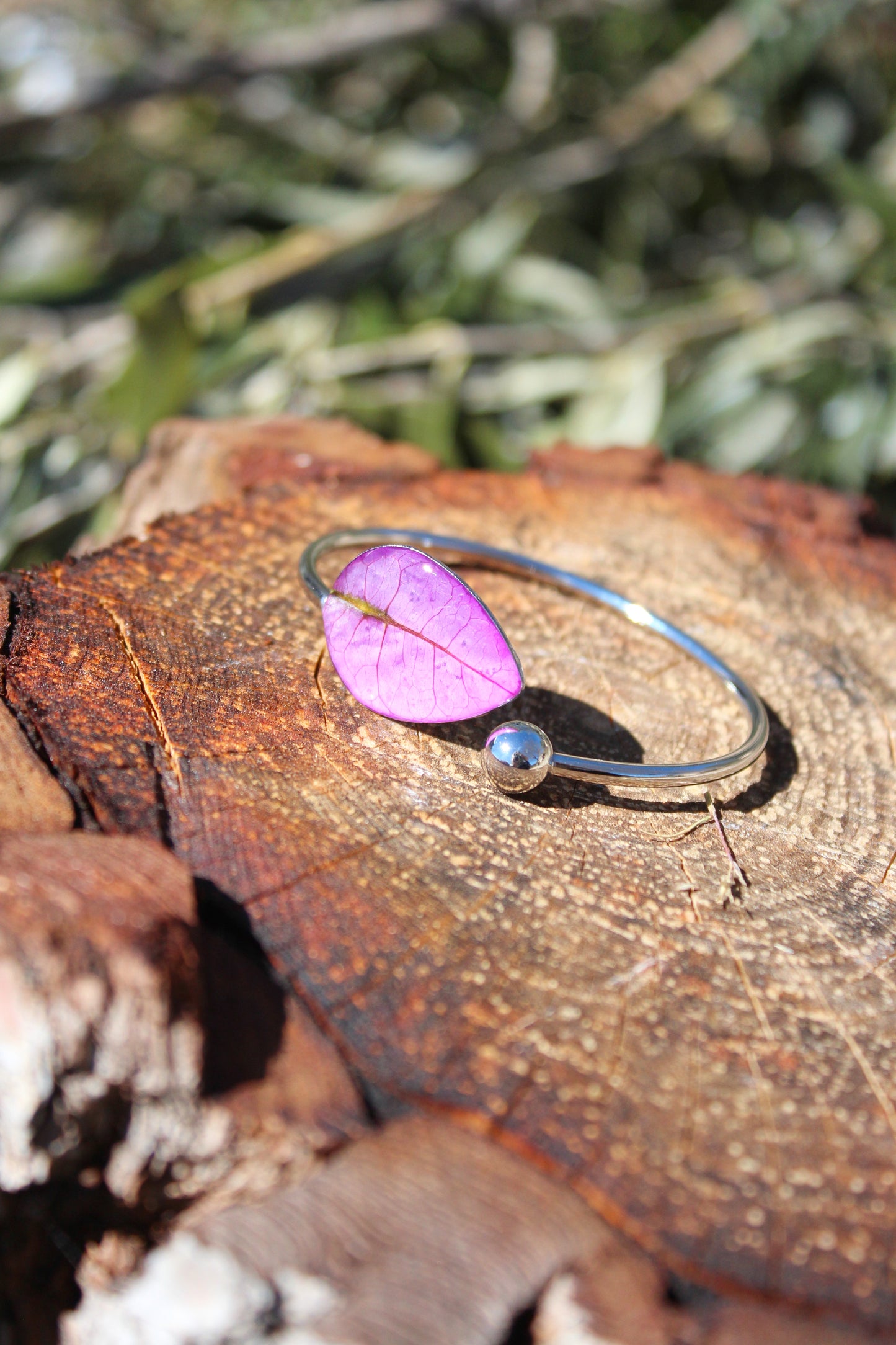 PULSERA BUGANVILLA hoja
