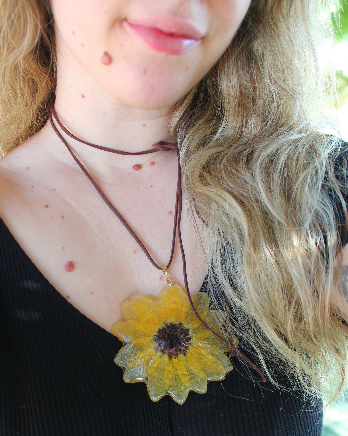 COLGANTE BIG SUNFLOWER