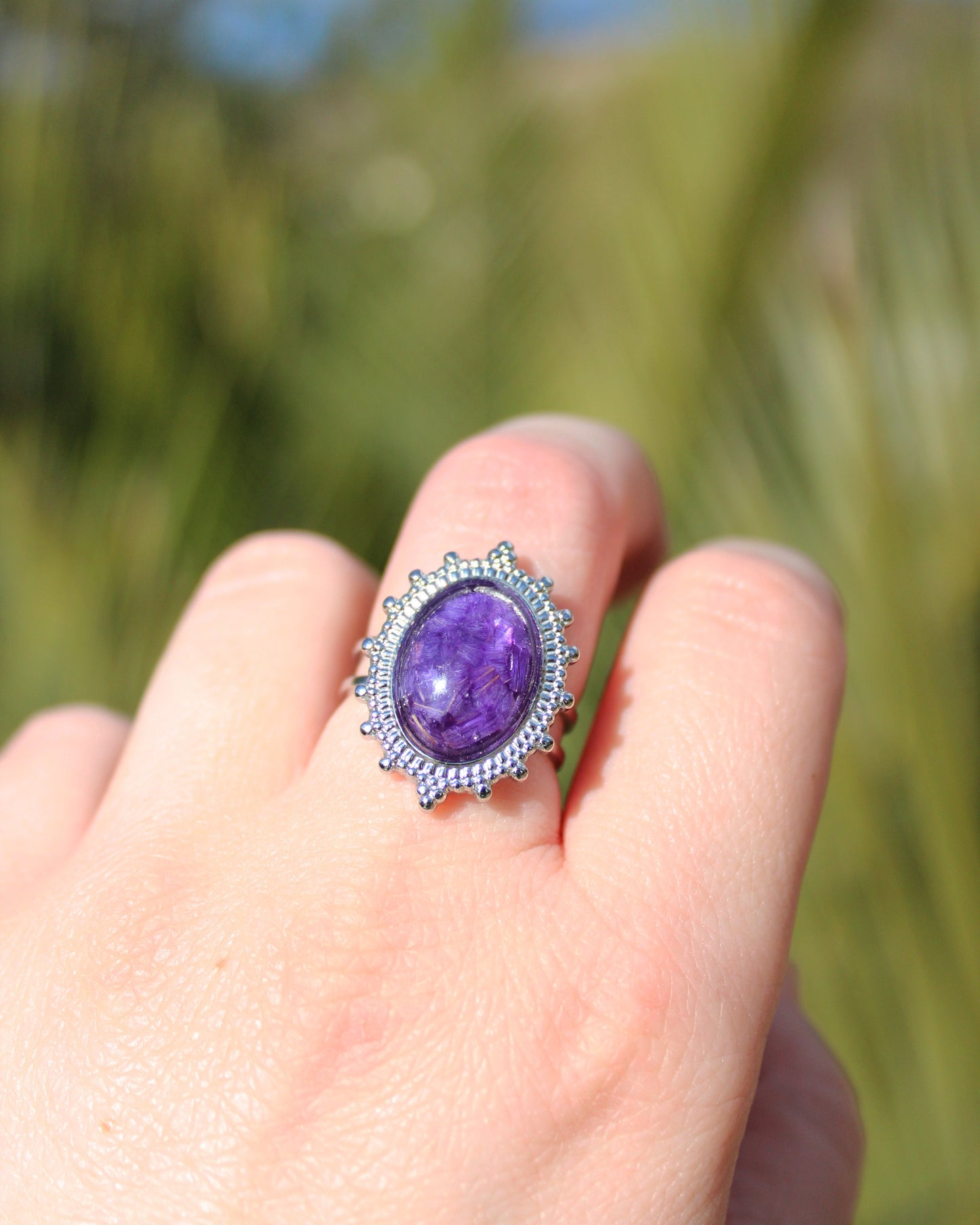 ANILLO DAPHNE siempreviva