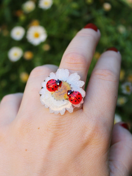ANILLO DAISY ladybug