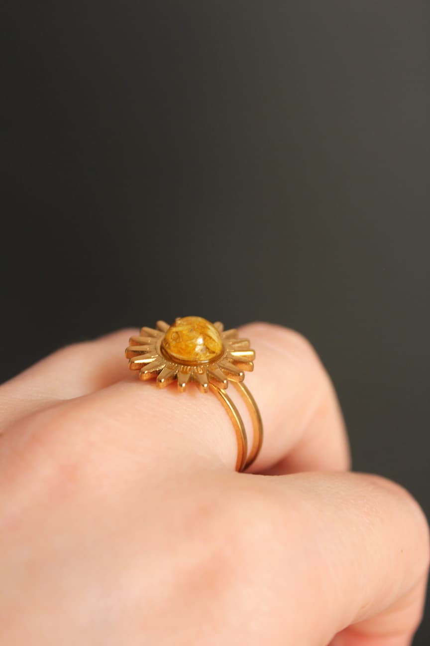 ANILLO EL SOL dor.