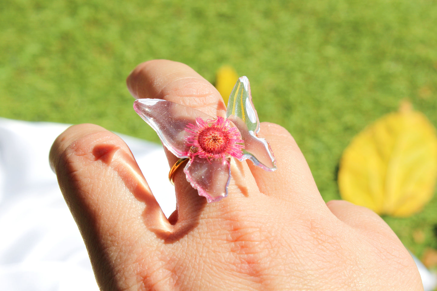 ANILLO FLOWERFLY rojo