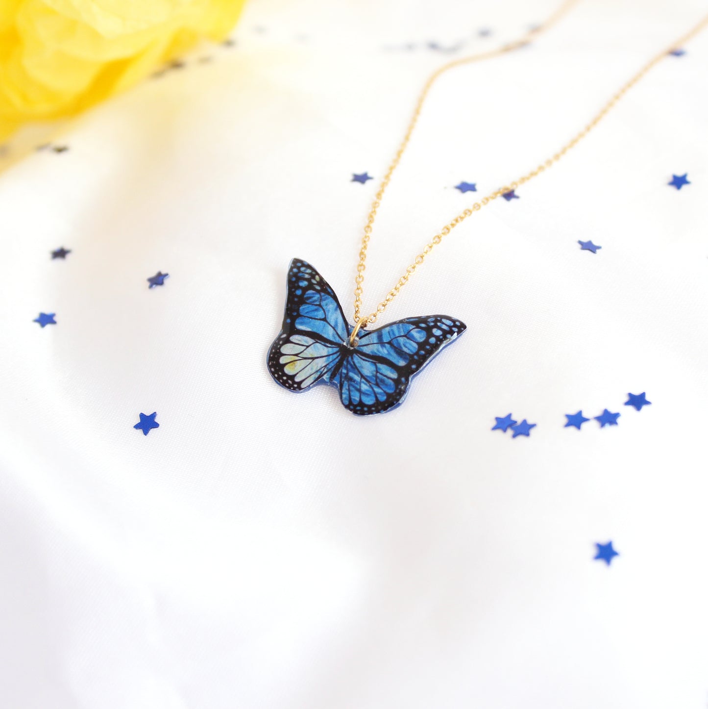 COLGANTE STARRY BUTTERFLY