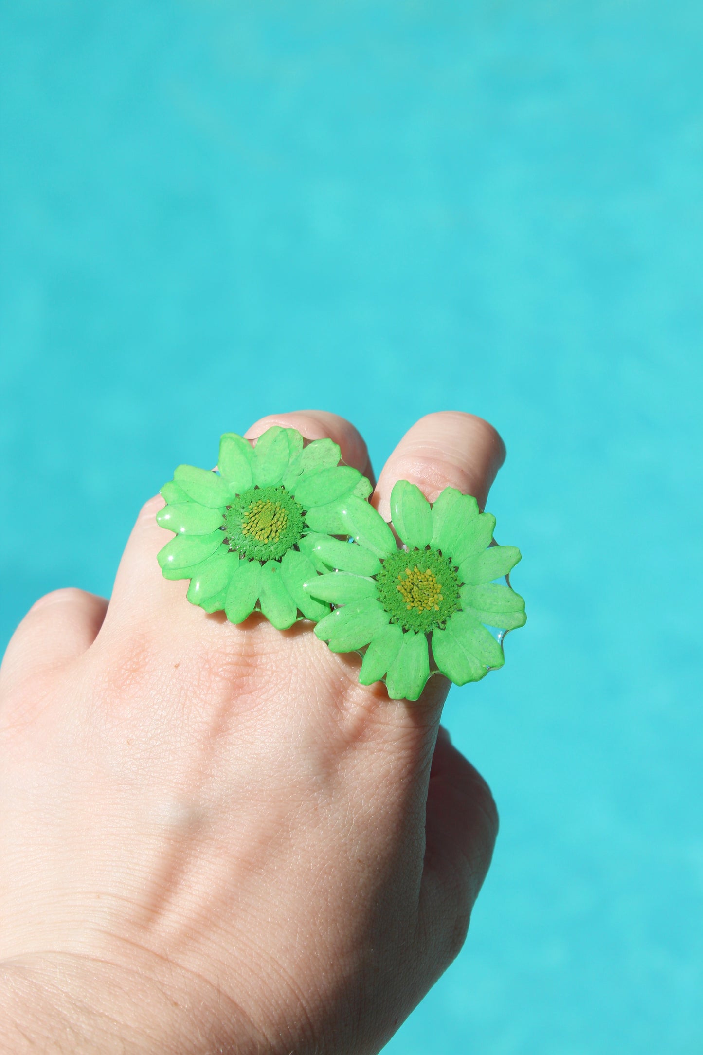 ANILLO DAISY verde