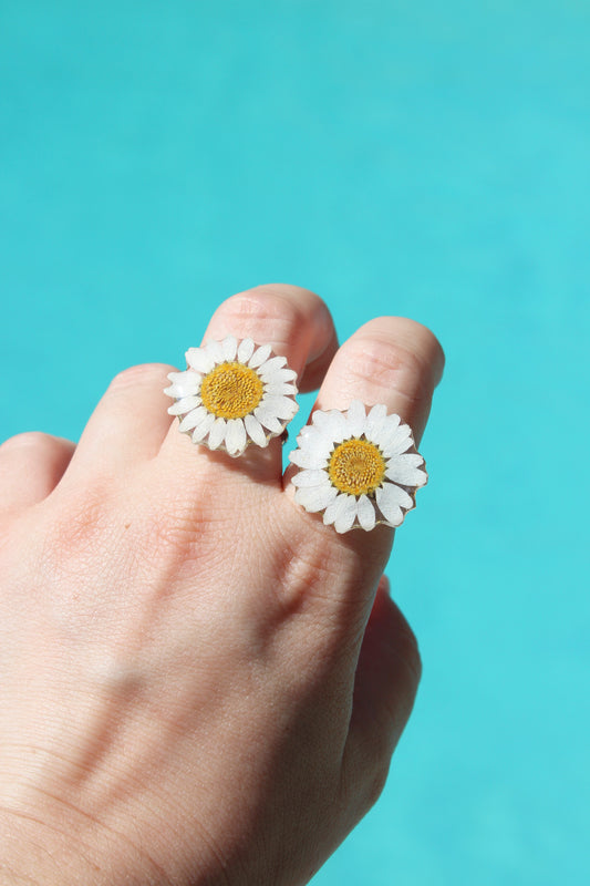 ANILLO DAISY blanco