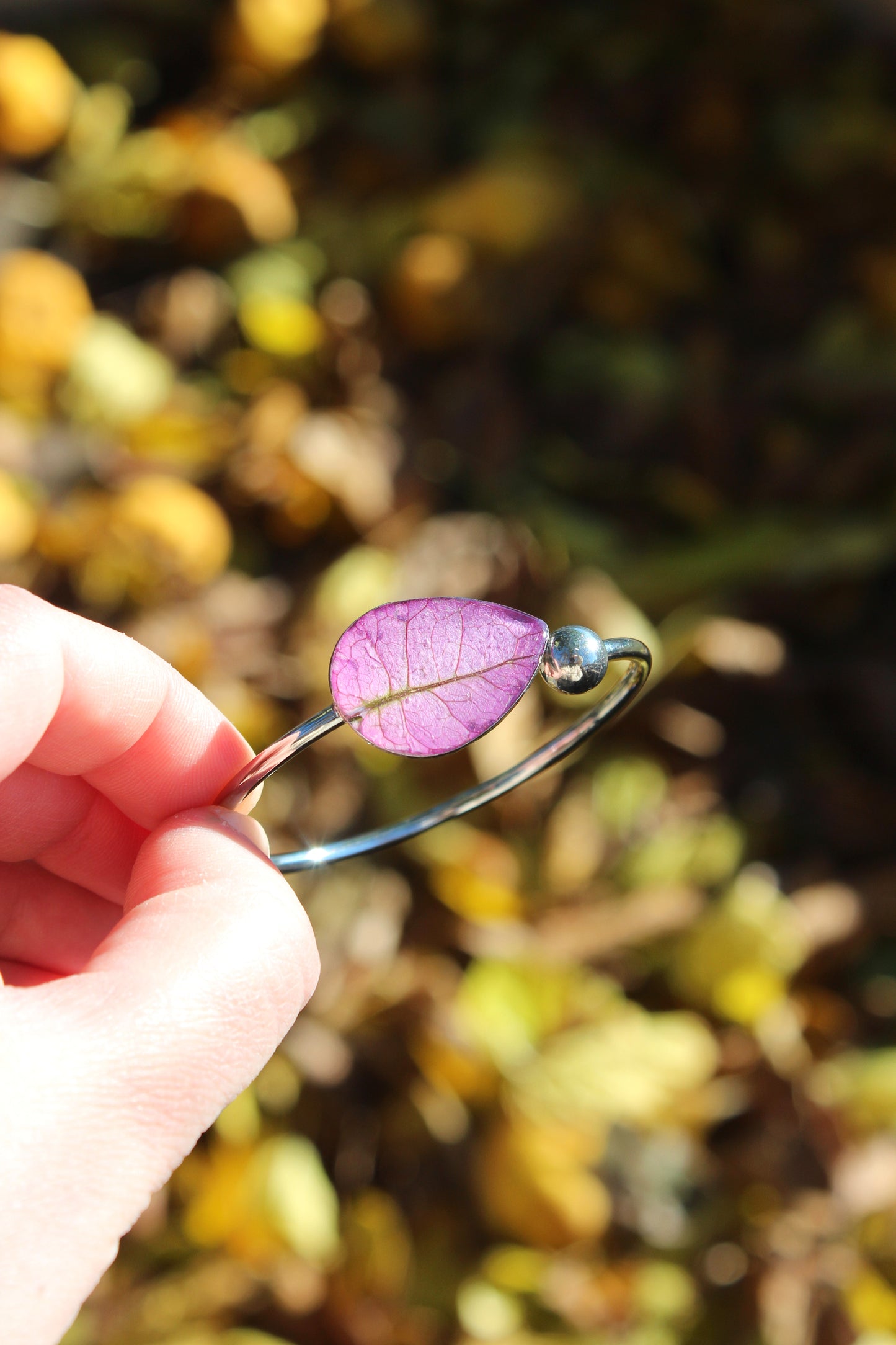 PULSERA BUGANVILLA plat