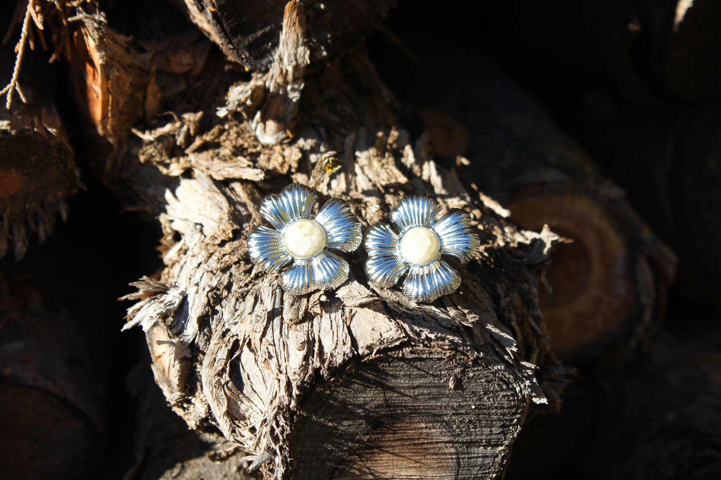 FLORETA METÁLICA orquídea