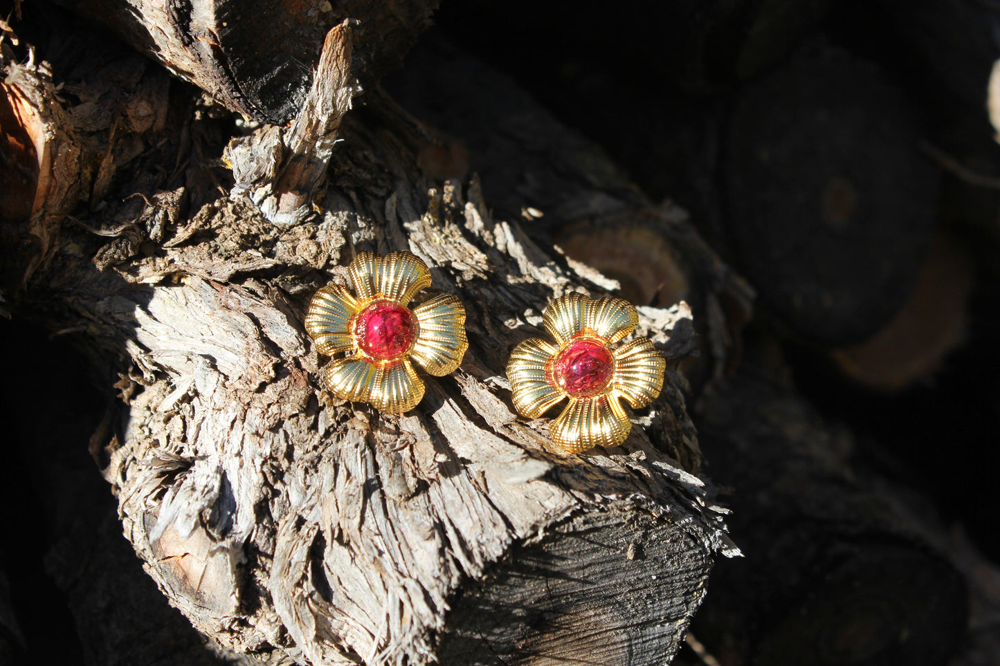 FLORETA METÁLICA rosa