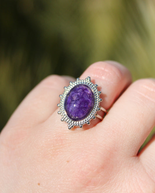 ANILLO DAPHNE siempreviva