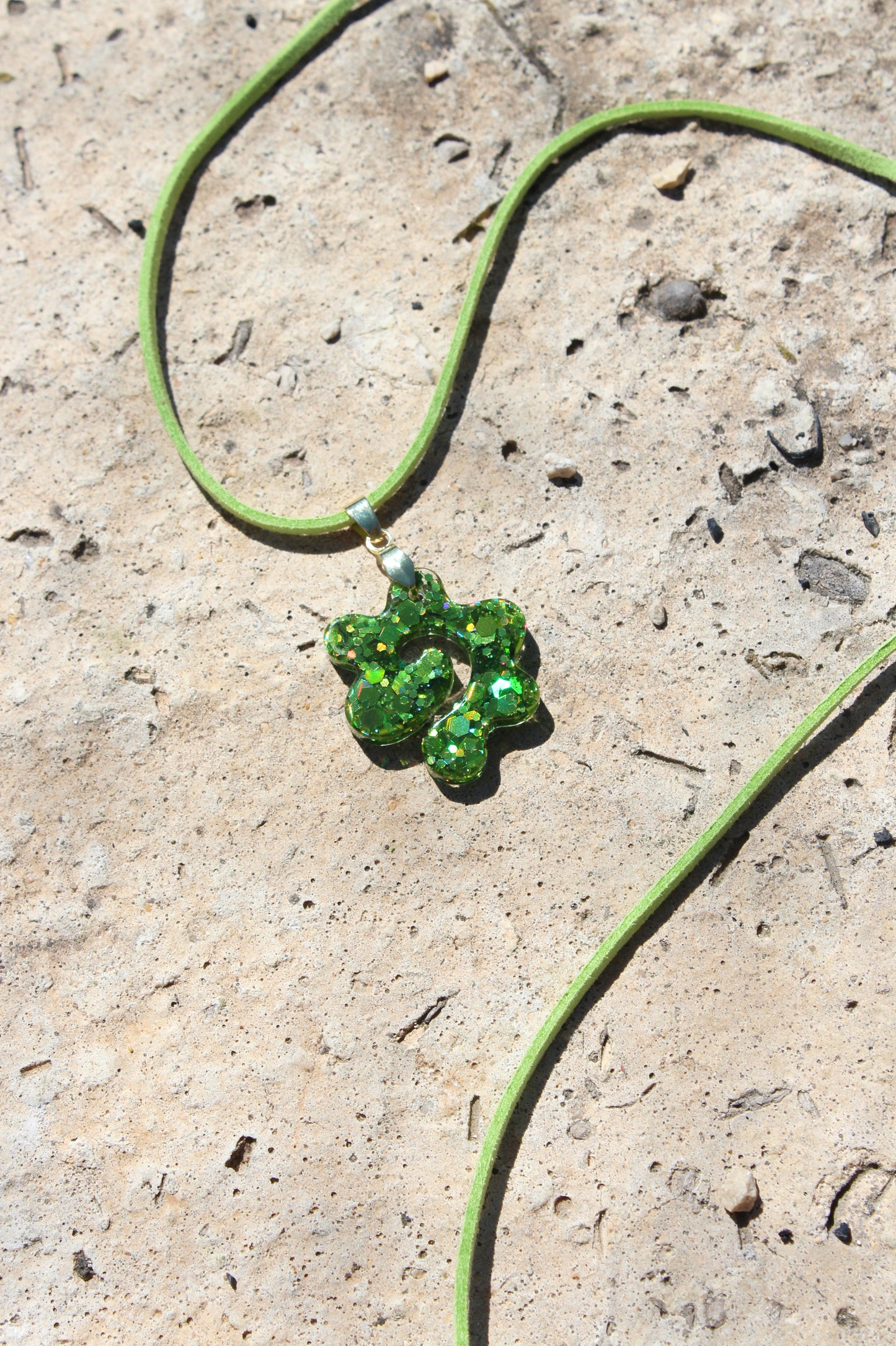 COLGANTE ESPIRAL verde