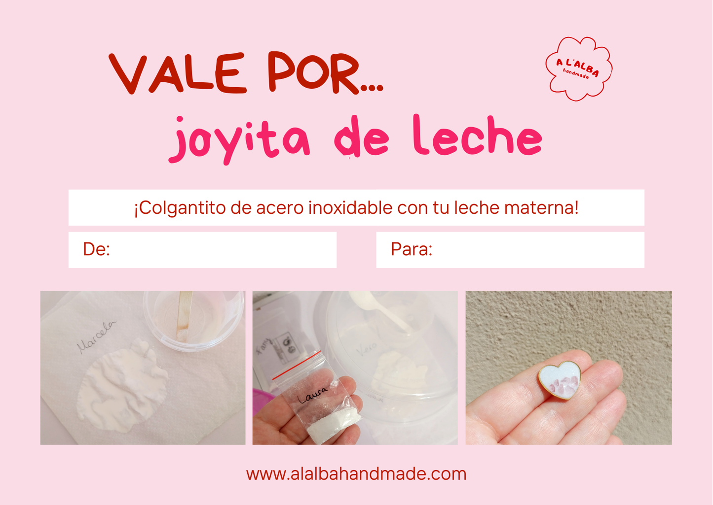 VALE POR... JOYITA DE LECHE